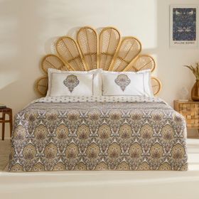 Karaca Home Cherly %100 Pamuk Hardal Tek Kişilik Pike Takımı