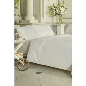 Karaca Home Chole Brodeli %100 Pamuk Beyaz Çift Kişilik Nevresim Takımı