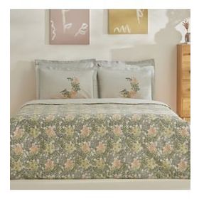 Karaca Home Cindy %100 Pamuk Yeşil Tek Kişilik Nevresim Takımı