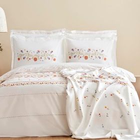 Karaca Home Clarice Multicolor Çift Kişilik Nevresim Pike Takımı