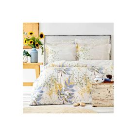 Karaca Home Clarinda İndigo Çift Kişilik Nevresim Takımı