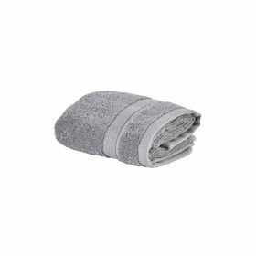 Karaca Home Comfort Touch Gri 30x50 cm Düz Pamuk Havlu