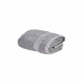 Karaca Home Comfort Touch Gri 30x50 cm Düz Pamuk Havlu