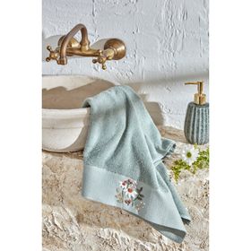 Karaca Home Comfort Touch Mint 30x50 cm Nakışlı Pamuk Havlu