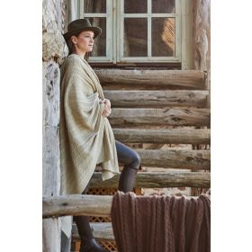 Karaca Home Conner Bej Püsküllü 130x170 cm Throw Battaniye