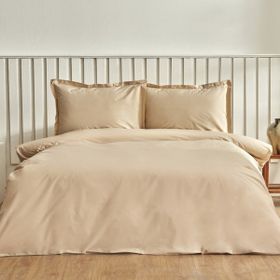 Karaca Home Cool Touch Basic Bej 220x240 cm King Kişilik Nevresim Takımı