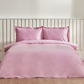 Karaca Home Cool Touch Basic Pembe 220x240 cm King Kişilik Nevresim Takımı