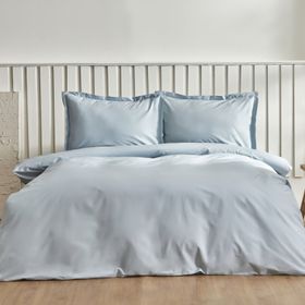 Karaca Home Cool Touch Stripe Çift Kişilik Mavi Nevresim Takımı