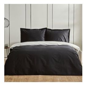 Karaca Home Cool Touch Stripe King Kişilik Siyah Nevresim Takımı