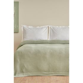 Karaca Home Cool Touch Yeşil Triko Battaniye