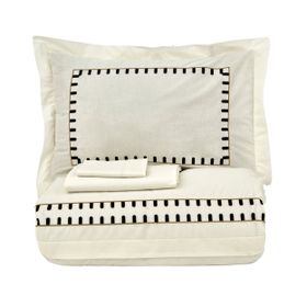 Karaca Home Core %100 Pamuk Çift Kişilik 50. Yıl Nakışlı Nevresim Takımı