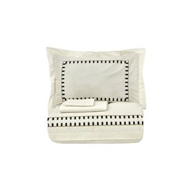 Karaca Home Core %100 Pamuk Çift Kişilik 50. Yıl Nakışlı Nevresim Takımı