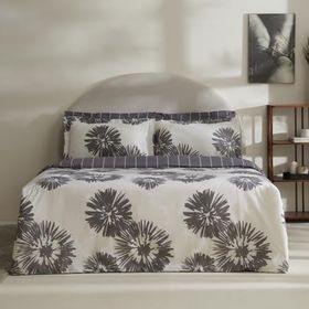 Karaca Home Corel Sea Gri %100 Pamuk Çift Kişilik Nevresim Takımı
