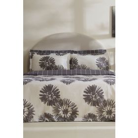 Karaca Home Corel Sea Gri %100 Pamuk Çift Kişilik Nevresim Takımı