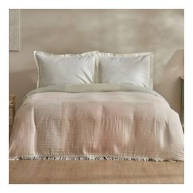 Karaca Home Cube %100 Pamuk Pembe Çift Kişilik Müslin Pike