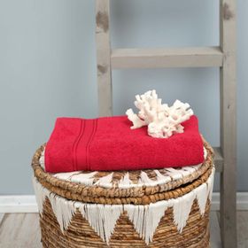 Karaca Home Daily Soft %100 Pamuk Kırmızı 70x140 cm Banyo Havlusu