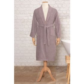 Karaca Home Daily Soft Gri %100 Pamuklu Erkek Bornozu