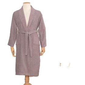 Karaca Home Daily Soft Gri %100 Pamuklu Erkek Bornozu
