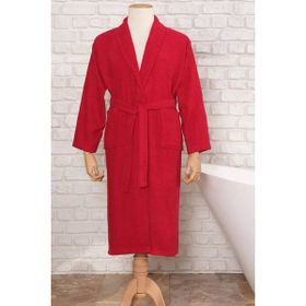 Karaca Home Daily Soft Kırmızı %100 Pamuklu Erkek Bornozu