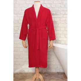 Karaca Home Daily Soft Kırmızı %100 Pamuklu Erkek Bornozu