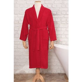 Karaca Home Daily Soft Kırmızı %100 Pamuklu Erkek Bornozu