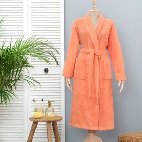 Karaca Home Daily Soft Somon %100 Pamuk S/M Kadın Bornoz
