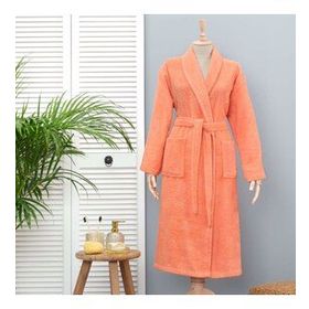 Karaca Home Daily Soft Somon %100 Pamuk S/M Kadın Bornoz