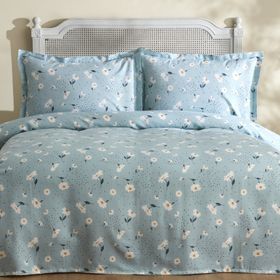 Karaca Home Daisy %100 Pamuk Mint Tek Kişilik Pike Takımı
