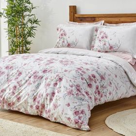 Karaca Home Dalila Pembe Çift Kişilik Pamuk Nevresim Takımı