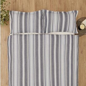 Karaca Home Denim Farley İndigo Çift Kişilik Yatak Örtüsü Seti