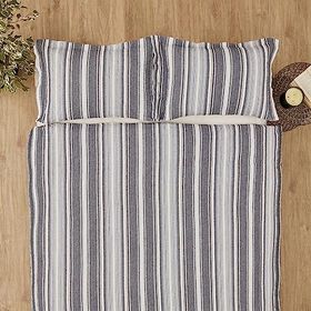 Karaca Home Denim Farley İndigo Çift Kişilik Yatak Örtüsü Seti