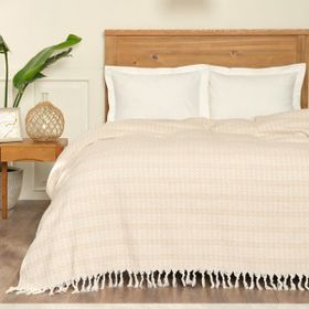 Karaca Home Destina 200x230 cm Bej Çift Kişilik Pike