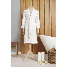 Karaca Home Dielle Off White Recycle Erkek Bornoz
