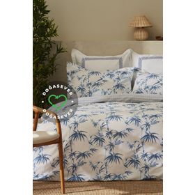 Karaca Home Doğasever Grove Bambu Indigo Tek Kişilik Nevresim Takımı