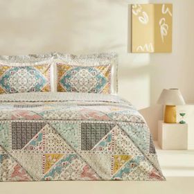 Karaca Home Edella %100 Pamuk Multicolor Tek Kişilik Nevresim Takımı