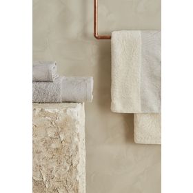 Karaca Home Edna 4 Parça Blush Gri Banyo Baş Havlusu Hamam Seti