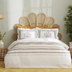 Karaca Home Efren %100 Pamuk Çift Kişilik Sarı Pike Takımı