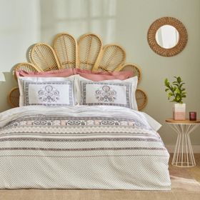 Karaca Home Efren Gri %100 Pamuk Çift Kişilik Pike Takımı