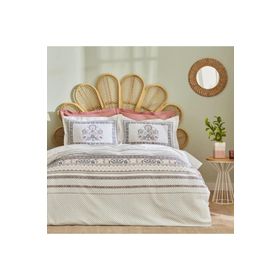 Karaca Home Efren Gri %100 Pamuk Çift Kişilik Pike Takımı