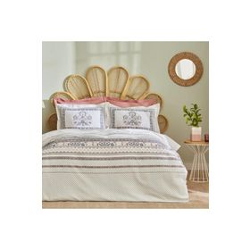 Karaca Home Efren Gri %100 Pamuk Çift Kişilik Pike Takımı