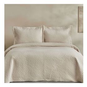 Karaca Home Ekru Breeze Soft Tek Kişilik Yatak Örtüsü