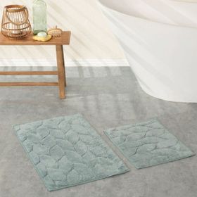 Karaca Home Elegant 50x80 cm 50x40 cm Mint Paspas Set
