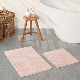 Karaca Home Elegant Blush 50x80 cm 50x40 cm Paspas Set