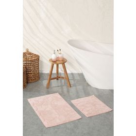 Karaca Home Elegant Blush 50x80 cm 50x40 cm Paspas Set