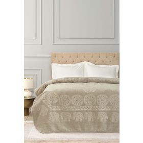 Karaca Home Elephant Vizon Çift Kişilik Battaniye