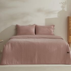 Karaca Home Elie Pudra Tek Kişilik Yatak Örtüsü Seti