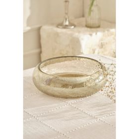 Karaca Home Ella Lüster Füme 20x5 cm Dekoratif Orta Kase
