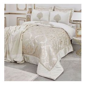 Karaca Home Elnara Gold Perde Hediyeli 12 Parça Çeyiz Seti