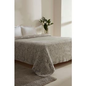 Karaca Home Elvira Açık Gri Tek Kişilik Akrilik Battaniye