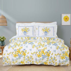 Karaca Home Enola Sarı Çift Kişilik Pike Takımı